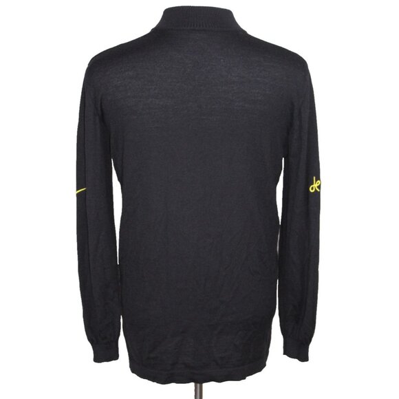 Nike Tete de Course Throwback Cycling Sweater Merino Wool Italy Made Mens Large - Picture 5 of 9